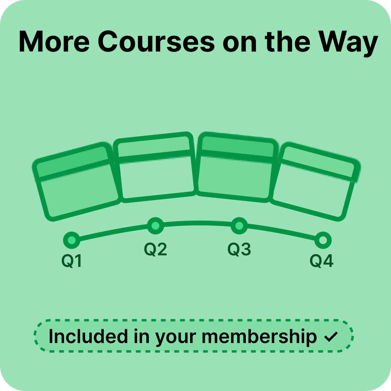 More Courses on the Way